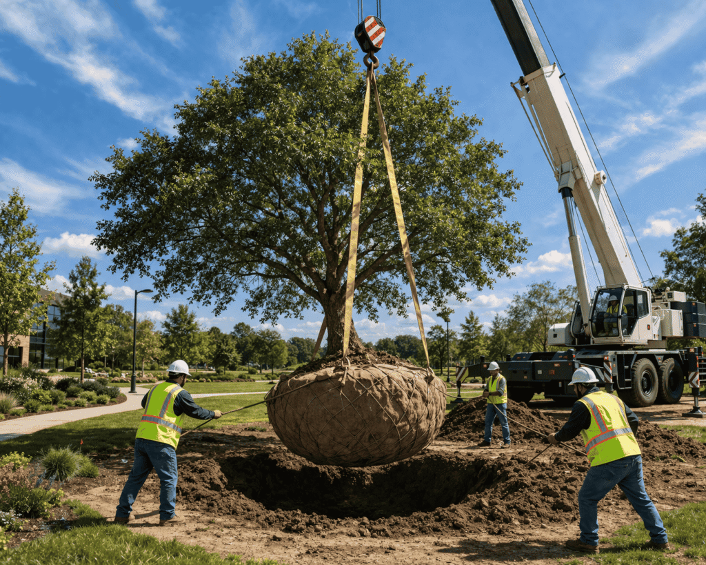 Large Tree Installation