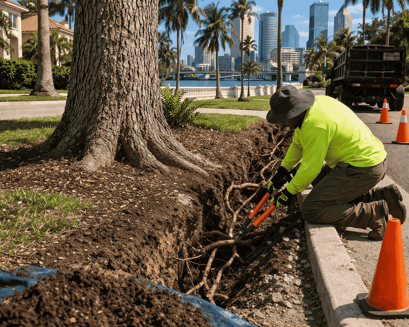 Prun Roots Root Pruning Tampa | Expert Root Management Services